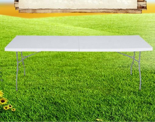 Outdoor beliebter HDPE-Plastik-klappbarer Picknick-Esstisch mit modernem Design