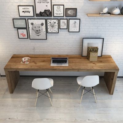 Modernes Design Massivholz Computer-Schreibtisch und Konferenztisch für die Zusammenarbeit