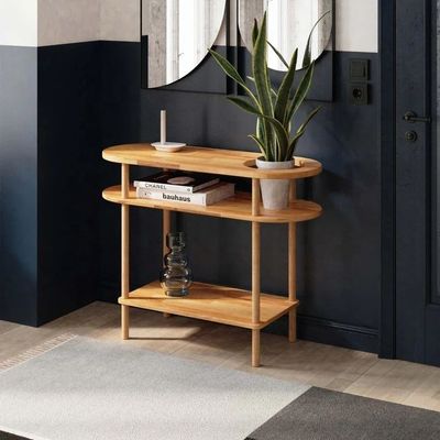 Spezifische Konsole TABEL Massivholz Natur Tisch zur Anpassung Haus Eingang Bad Sofa Flur