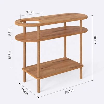 Spezifische Konsole TABEL Massivholz Natur Tisch zur Anpassung Haus Eingang Bad Sofa Flur
