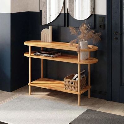 Spezifische Konsole TABEL Massivholz Natur Tisch zur Anpassung Haus Eingang Bad Sofa Flur