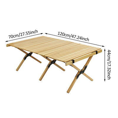 Konkurrenzfähige Kuchenrolle Klapptische aus Holz mit Aussenfreie Tisch Holzmöbel für Luxus modernen Stil