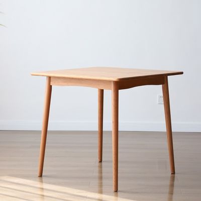 Neueste maßgeschneiderte exquisite Verarbeitung Massivholz Esstisch 120*60*75cm in rechteckiger Form