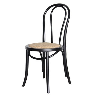 Natürliche Rattan-Kissen aus Massivholz Hochzeitsstuhl aus Holz Moderne kundenspezifische Bankett-Stapelstuhl für Gewerbemöbel