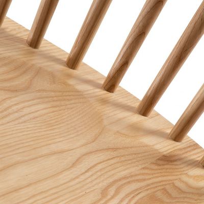 Moderne Esstisch- und Stuhldeckel für Massivholzmöbel in natürlicher oder Aschfarbe