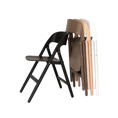 Außenbankettstuhl aus Massivholz Moderner Klappstuhl für Wohn-/Esszimmer im Restaurant/Hochzeitssaal