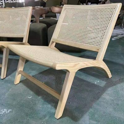 Allgemeiner Rattan Freizeit-Lounge-Sessel Braune Farbe Rattan Schlafzimmermöbel Lounge Modernes Design für die Erholung im Freien