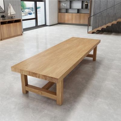 Esstischmöbel Nordische Kunst Massivholz Esstisch/Restauranttisch mit modernem Design