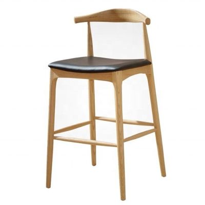 Hohe Counter Bar Hocker mit PU Leder Sitz für Freizeit Einrichtungen Gewichtsgrenze 250kg mit Freizeit Einrichtungen