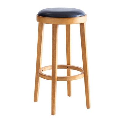 Spezifische Barstühle Neues Design Holz Moderne Polster runde Hochstühle für klassisches Design
