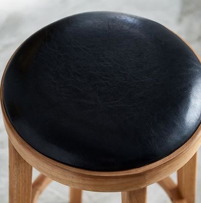 Spezifische Barstühle Neues Design Holz Moderne Polster runde Hochstühle für klassisches Design