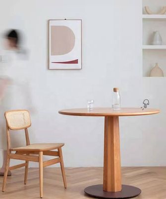 Moderne Design Nordischer Stil Massivholz Rattan Sitzstuhl OEM Service