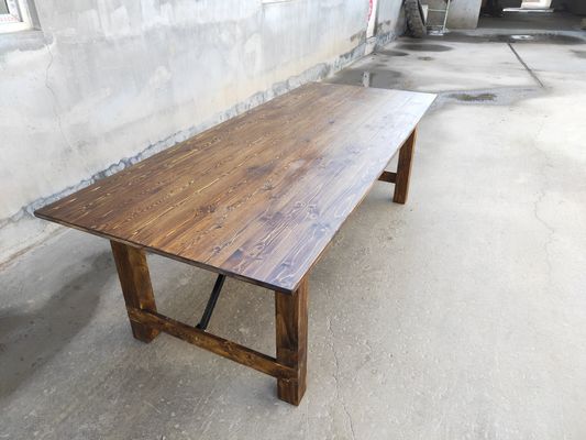 Hochzeitsveranstaltung im Freien Vermietung Holz Bankett Klapptisch für DINING TABEL Stil Bedürfnisse Klappdesign und Verkauf