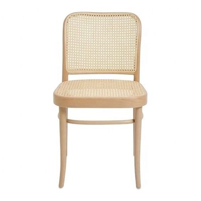 Hausmöbel Holz-Rattan-Esstuhl mit modernem Design