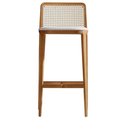 Handelsmöbel Holz Barstuhl Rattan Stühle Hocker im modernen Stil und zum Verkauf