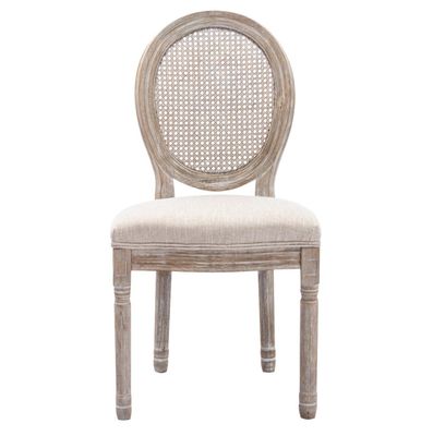 Kautschukholzrahmenmaterial Nordic Polsterung Bankett Louis Stuhl für Wohnzimmer Hochzeiten