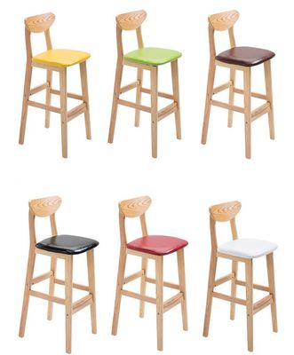 OEM-Dienst Akzeptiert Naturmassivholz Barhocker für Hochstuhl Möbel und Kissen