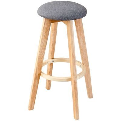 Gewerbliche Möbel Modernes Design Massivholz Barhocker Hochstuhl für Bar
