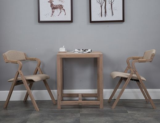 Langlebige und stilvolle nordische Klappholz-Restaurant-Esstühle in nordöstlicher Asche mit Gewichtsgrenze von 150K