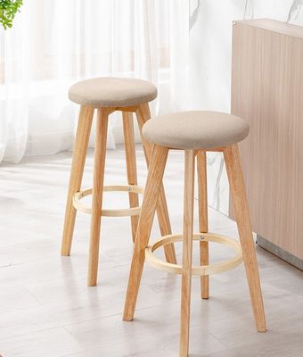 Gewerbliche Möbel Modernes Design Massivholz Barhocker Hochstuhl für Bar
