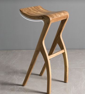 Hochstuhl Barständer Barstuhl Massivholzhocker L-59