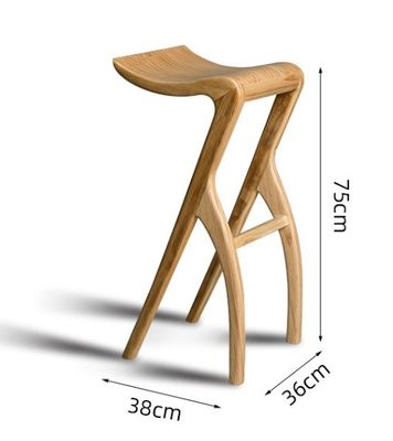 Hochstuhl Barständer Barstuhl Massivholzhocker L-59
