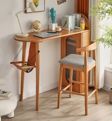Hochstuhl aus Massivholz für Pub-Coffee Shop W41*D44*96CM Gewerbliche Möbel