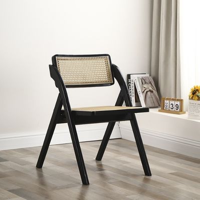 Postverpackung Modernes Design Klappbares Holz Rattan Restaurantsessel für Möbel