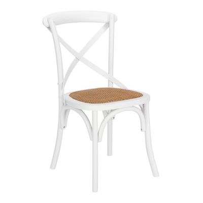 Möbel für Hotelveranstaltungen Stapelbare Holz-X-Rückenstühle für Restaurantessen aus Holz