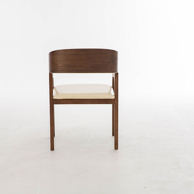 Nordic Solid Wood Design Präsidentenstuhl Schwarzes Leder Möbel Hinweis Sessel Sessel für Restaurant Garantie Ein Jahr