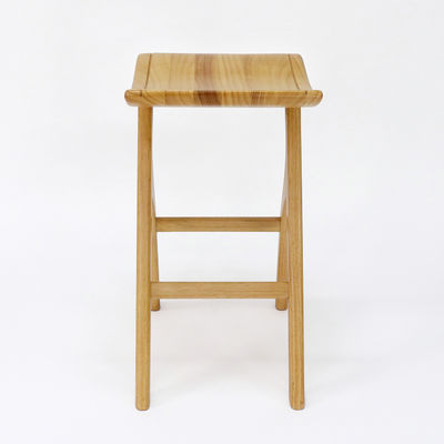 Home Bar Essential Lackierte Massivholz Barhocker mit hohem Wohnzimmerstuhl