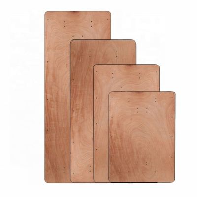 Außenrechteckige Massivholz Bankett Hochzeit Hotel Klapptische im modernen Design für Hochzeiten und Hotels