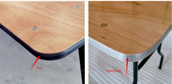 Außenrechteckige Massivholz Bankett Hochzeit Hotel Klapptische im modernen Design für Hochzeiten und Hotels