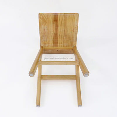 Customized Designs Vintage Massivholz Barhocker W35*D43.5*66.5CM für Hoch Wohnzimmer Holz Esszessel