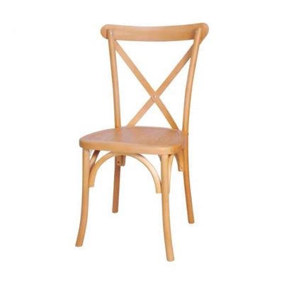 Nicht zusammengefaltet, maßgeschneiderter amerikanischer moderner Design, Massivholzkreuz, Backstackable Event Dinging Chair