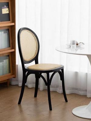 Hotel Bankett Veranstaltung Esszimmer Möbel Luxus Moderne Stapelbare Rattan Holz Hochzeitsstühle für elegante Sitzgelegenheiten
