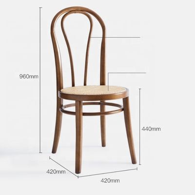 Antike Buche Massivholz Thonet Stühle Für Gartenparty Veranstaltungen Wettbewerbsfähige Wahlfarben Luxus moderner Stil