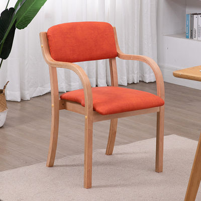 Spezifischer Esszimmer Stuhl Holz Luxus Stoff Pu Leder Französisch Stil Esszimmer Biegt Holz Esszimmer Stuhl für moderne Häuser