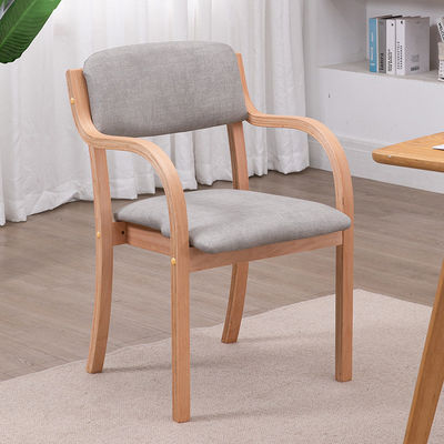 Spezifischer Esszimmer Stuhl Holz Luxus Stoff Pu Leder Französisch Stil Esszimmer Biegt Holz Esszimmer Stuhl für moderne Häuser