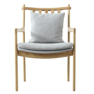 Stilvoller und komfortabler Nordic Oak aus Massivholz Polster Sessel Sofa