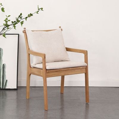 Stilvoller und komfortabler Nordic Oak aus Massivholz Polster Sessel Sofa