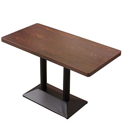 Massive Gummiholzbeine Moderne Holztisch für das Esszimmer