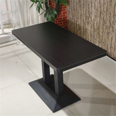 Massive Gummiholzbeine Moderne Holztisch für das Esszimmer