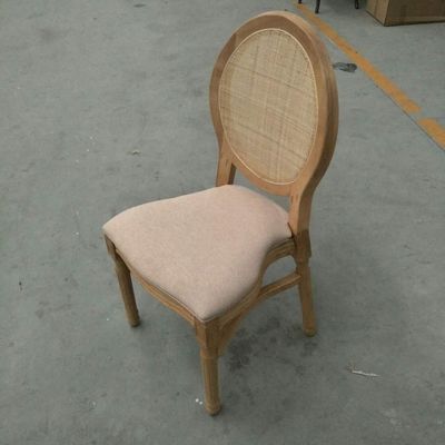 Postverpackung Y Hochzeitsstuhl aus Massivholz für Veranstaltungen und Hochzeiten Französisch Luis-Stil Stapelbare Bankettsitze