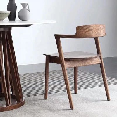 Nordic Leisure Holz Asche Holz Handgriffe Moderne Esszessel für allgemeine Möbel