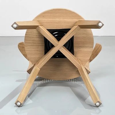 Gewerbliche Möbel Massivholz Bankettstuhl für Hochzeitsrestaurant Home Office