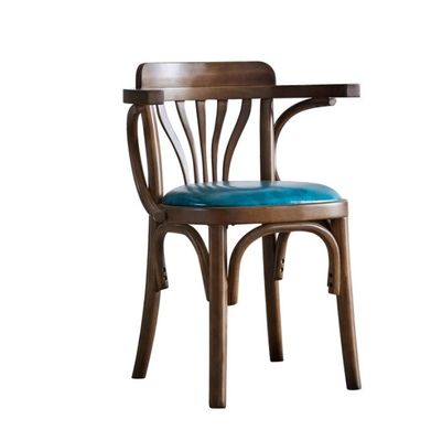 Moderne Design-Stil Massivholz-Restaurantstuhl gepolstert für den Vertrieb von Wohnmöbeln
