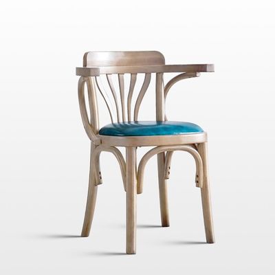 Moderne Design-Stil Massivholz-Restaurantstuhl gepolstert für den Vertrieb von Wohnmöbeln