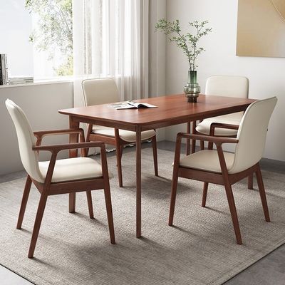 Holzmassiv Luxus-Hotel-Esszimmer-Sessel in modernem Freizeitdesign für Restaurantmöbel