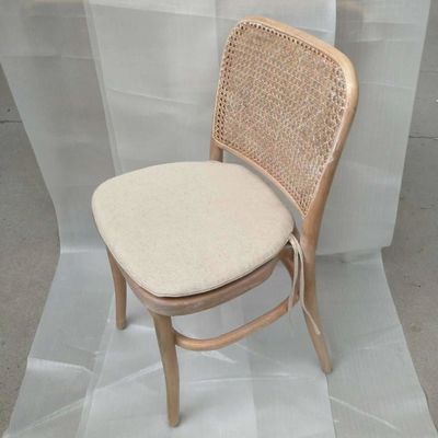 Esstisch Stuhl Moderne Rattan Rahmen Bankett Stuhl für Veranstaltungen W45cm*D51cm*H83cm